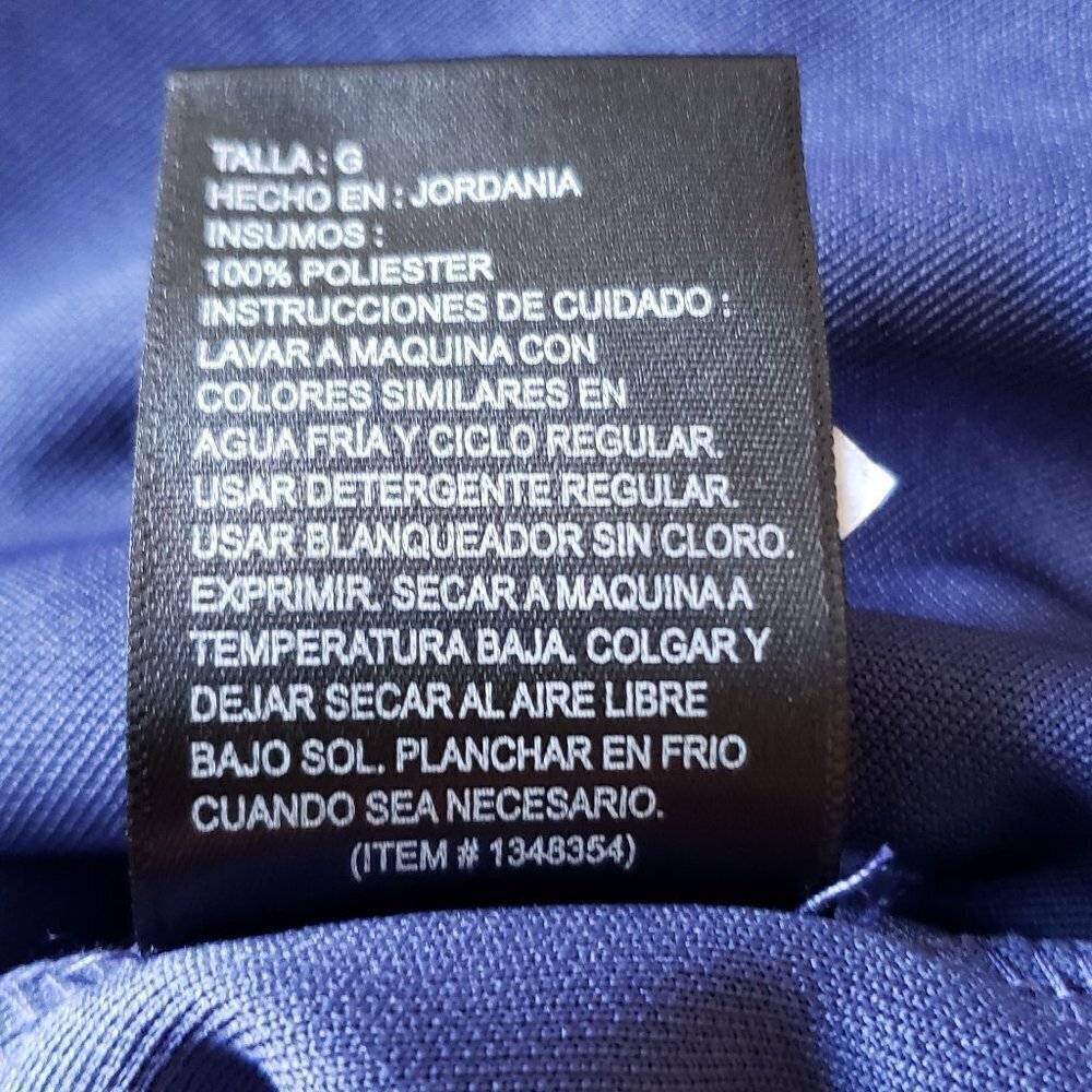 NWT -  Bolle  Blue Performance Long Sleeve 1/4 Zip - Size L - Picture 3 of 4